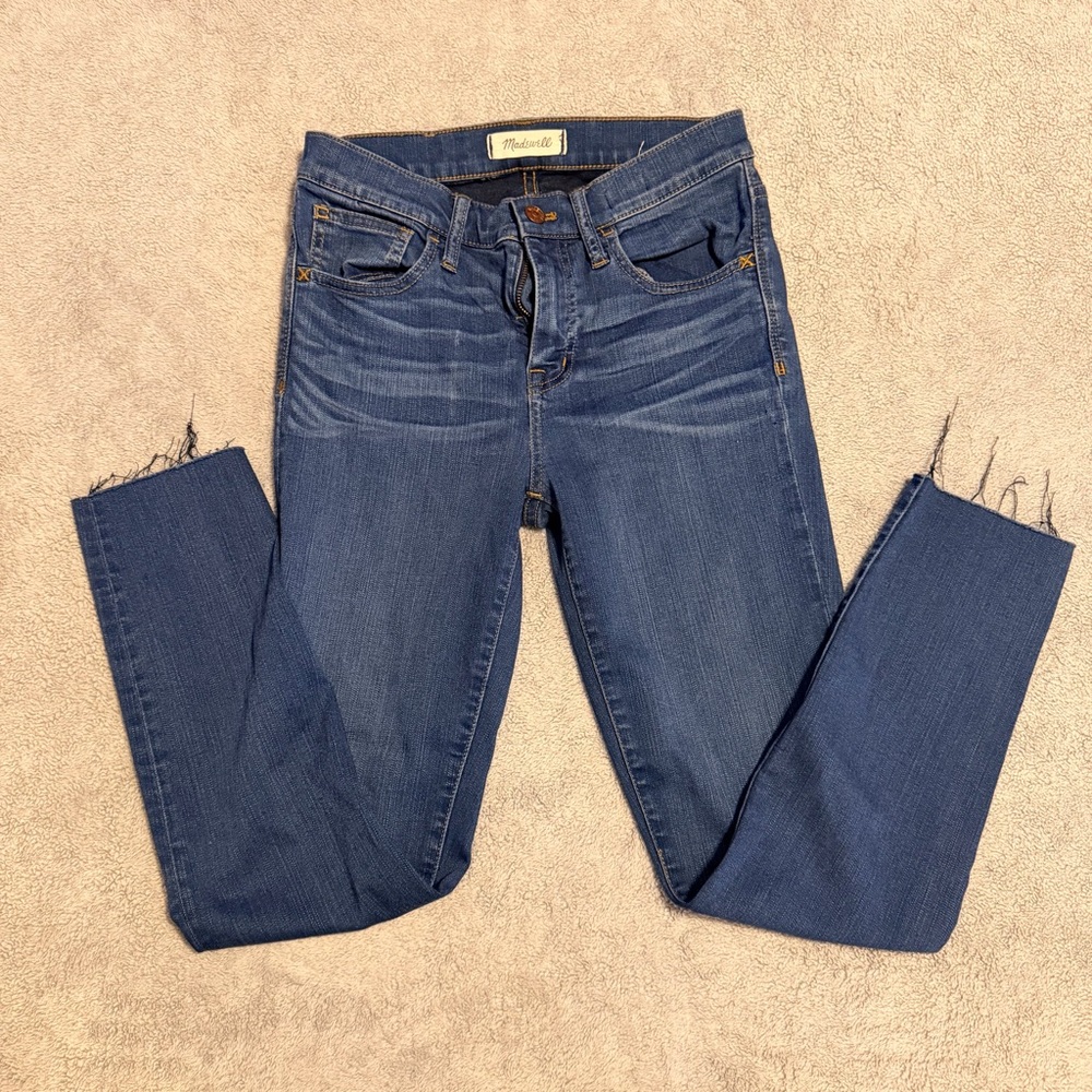 Madewell Women’s Dark Blue Roadtripper Size 26 Ankle Jeans